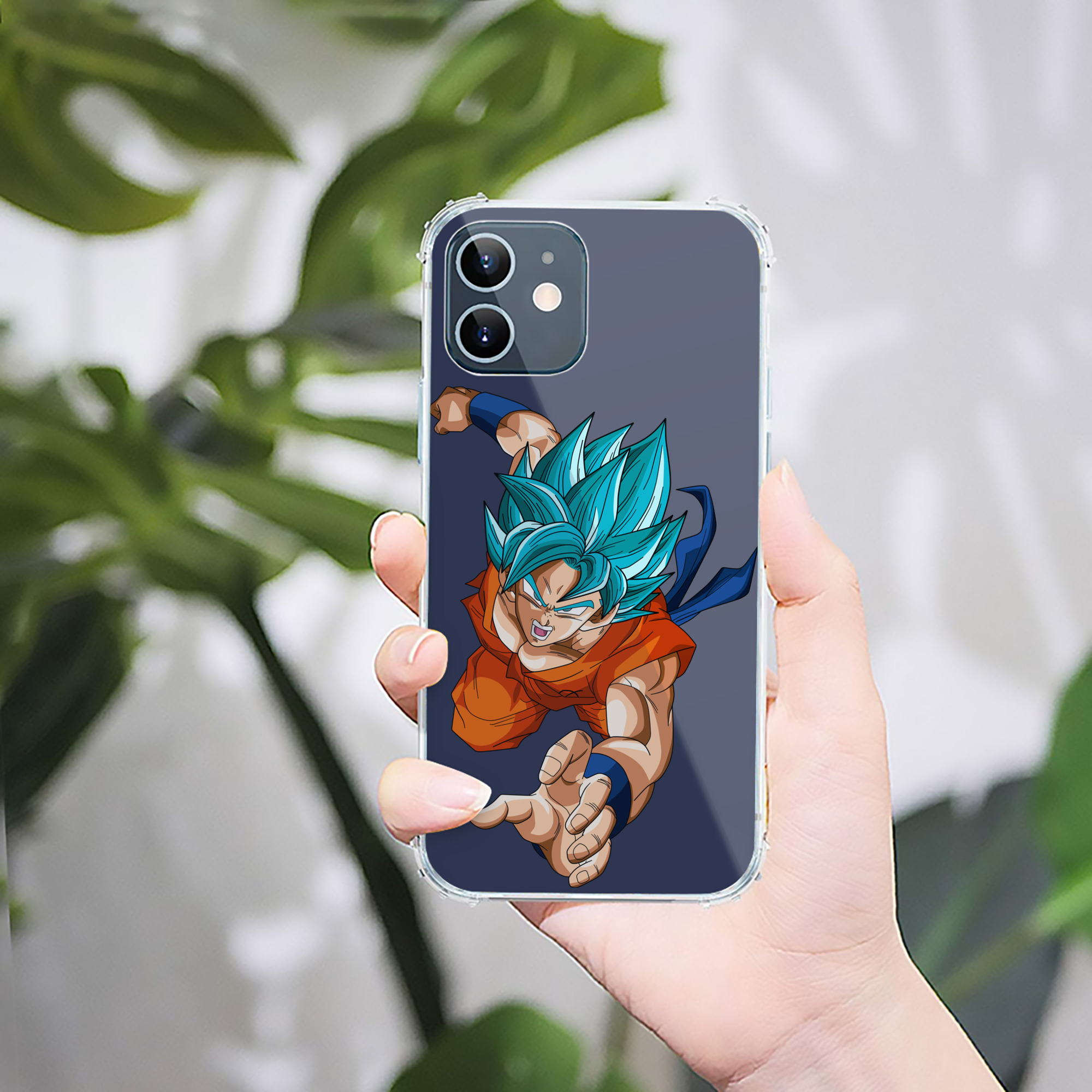 （画像用） ドラゴンボール ベジット DRAGON BALL Vegetto 【iPhone 12シリーズ対応】透明スマホケース（クリアソフトケース）